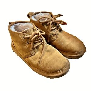 UGG Neumel Tie Up Fashion Boots Chestnut Women’s size 8